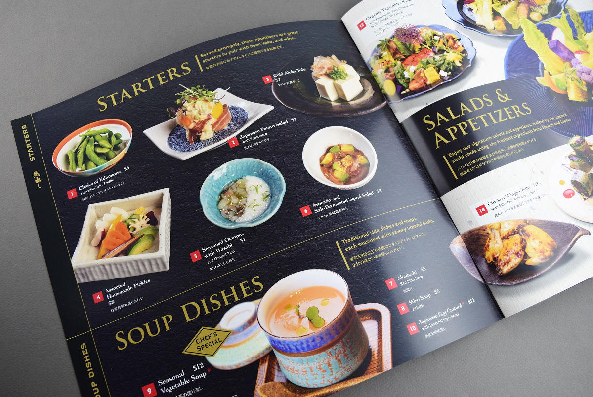 Photo Menu Book