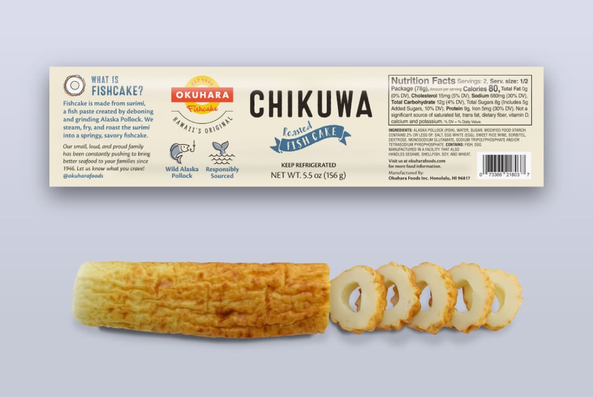 Fishcake Packaging - Uzumaki, Naruto, Chikuwa