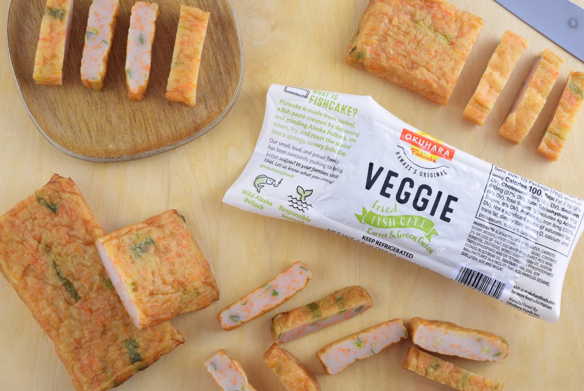 Fishcake Packaging - Kamaboko, Veggie, Gobo