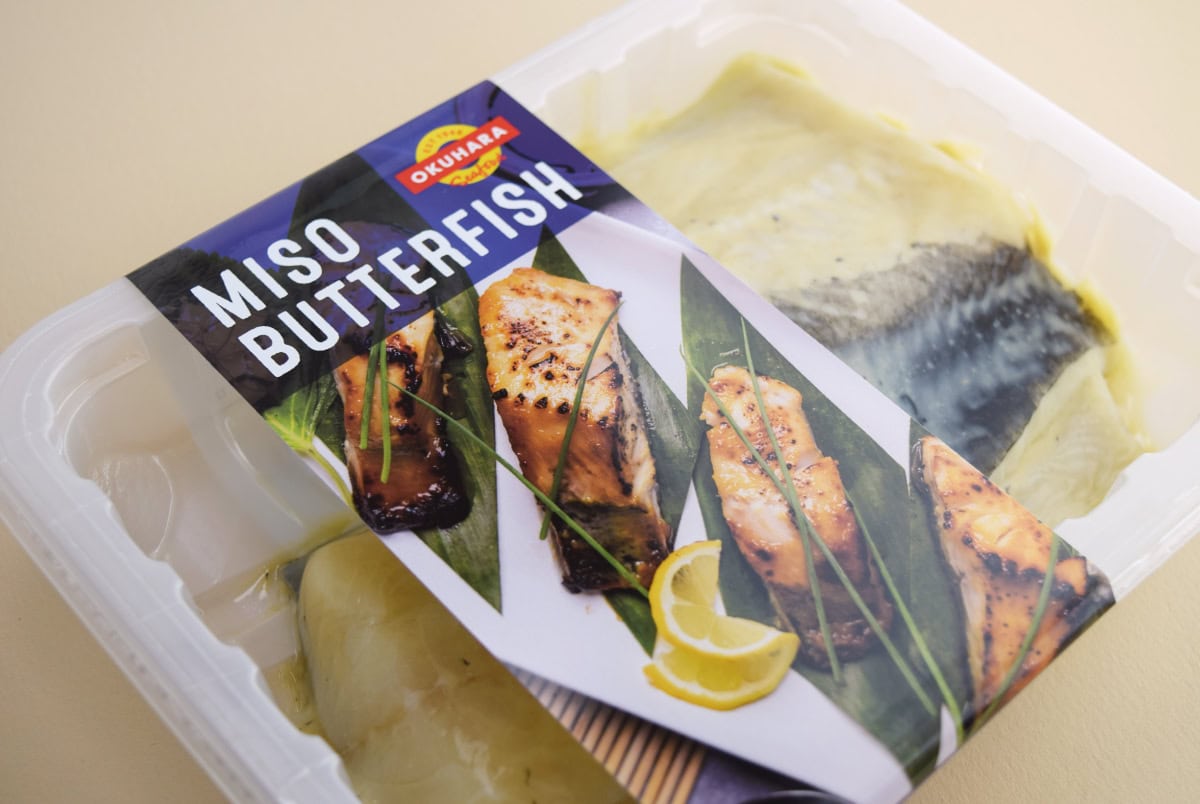 Seafood Packaging - Miso Butterfish