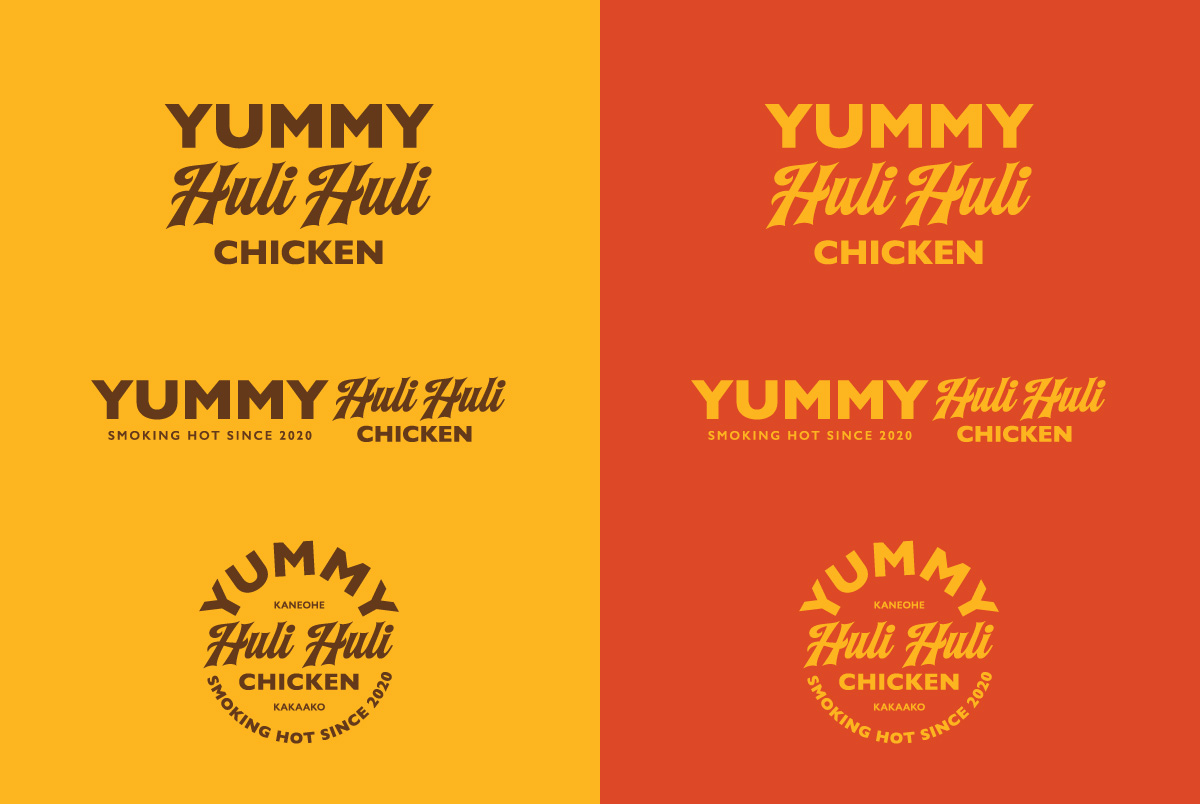 Yummy Huli Huli Chicken - Branding Design