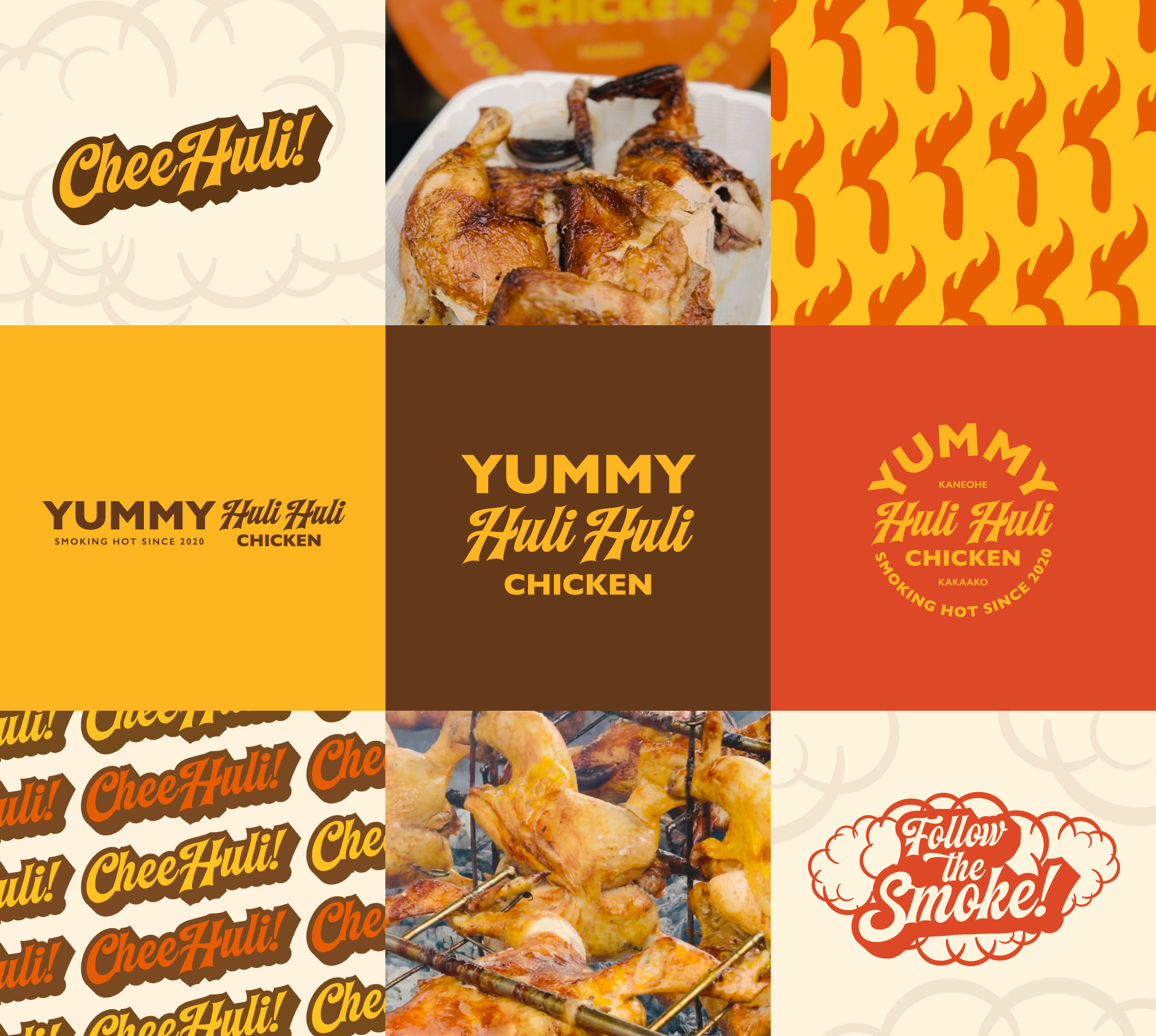 Yummy Huli Huli Chicken - Branding / Visual Identity Design