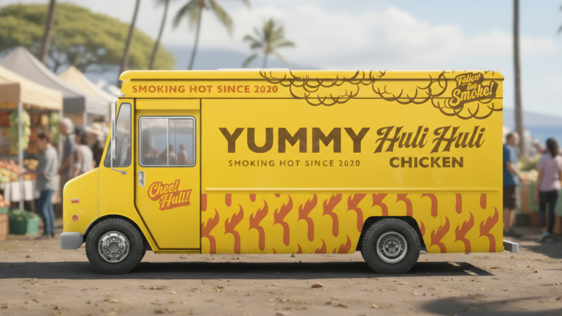 Yummy Huli Huli Chicken - Food Truck